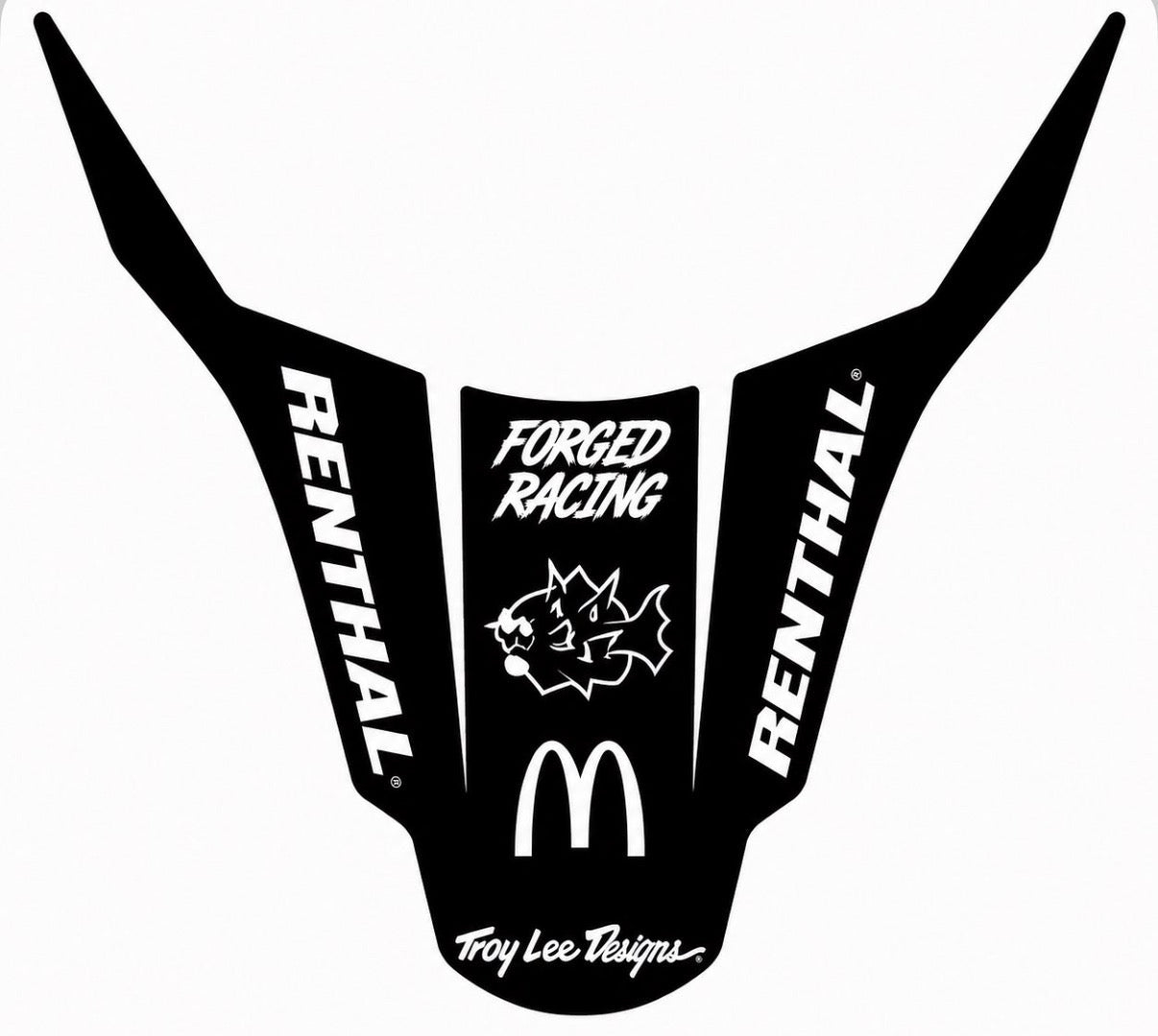 PRE DESIGNED LBX REAR FENDER DECAL