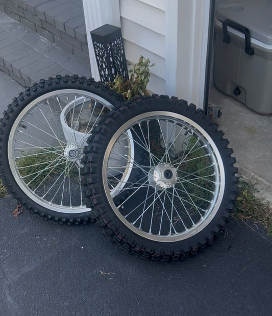 Chrome 16/19 Dirt Wheels for mx3/4