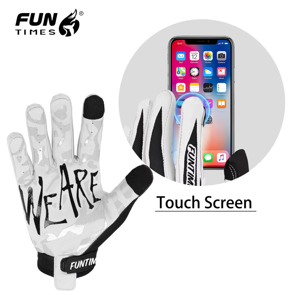 VenomTouch motorcycle and bicycle long finger riding gloves