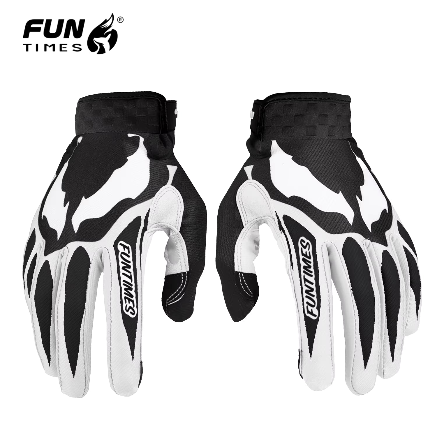 VenomTouch motorcycle and bicycle long finger riding gloves