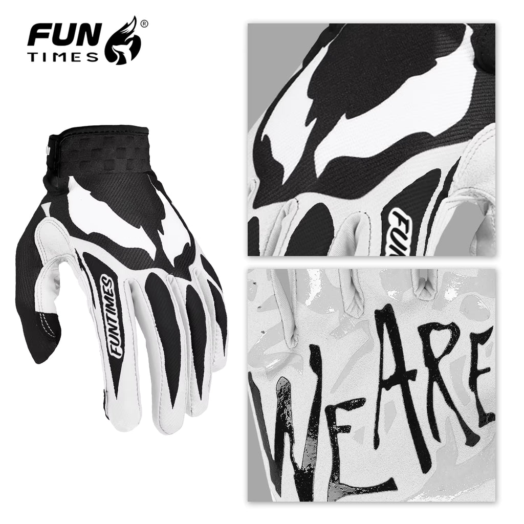 VenomTouch motorcycle and bicycle long finger riding gloves