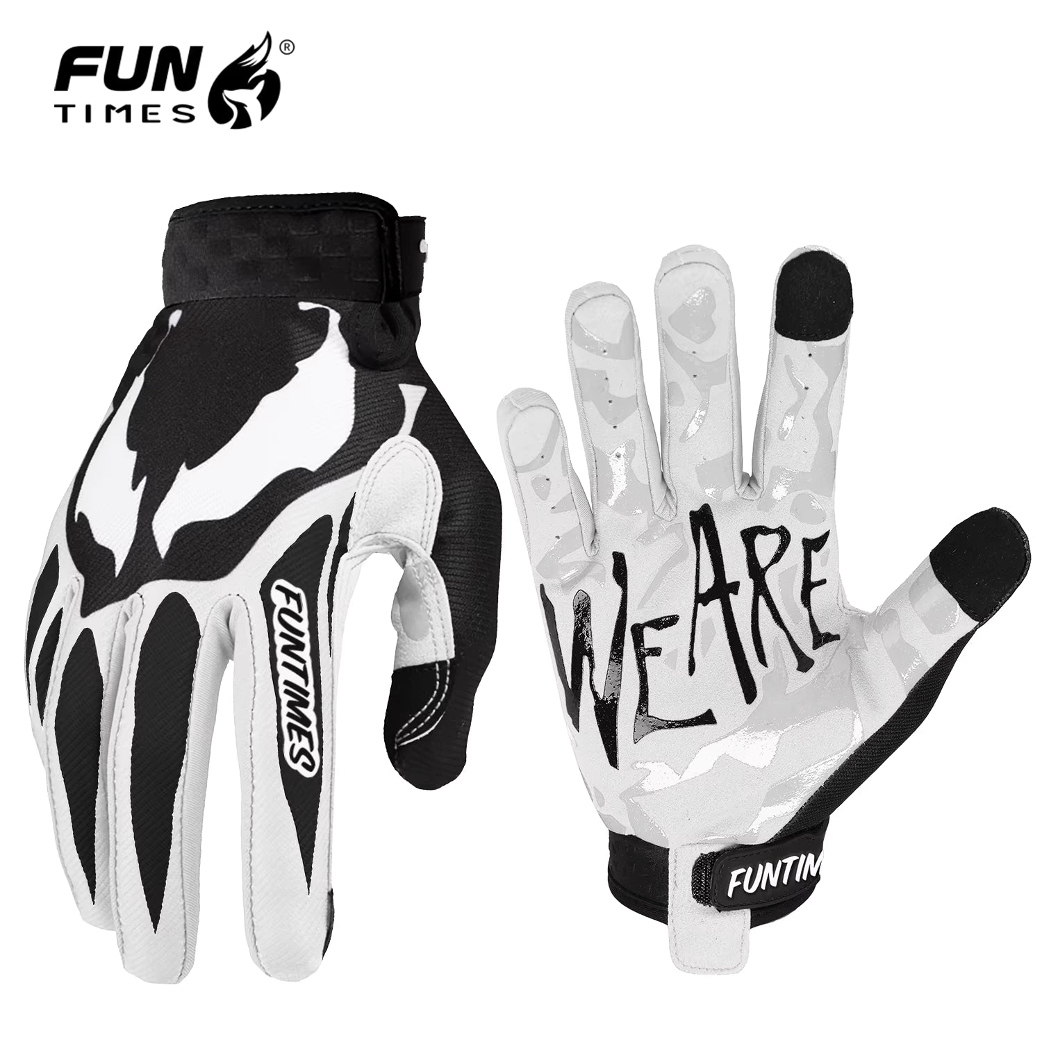 VenomTouch motorcycle and bicycle long finger riding gloves