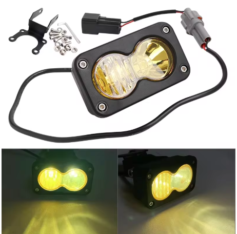 Plug and play baja style headlight for surron/talaria