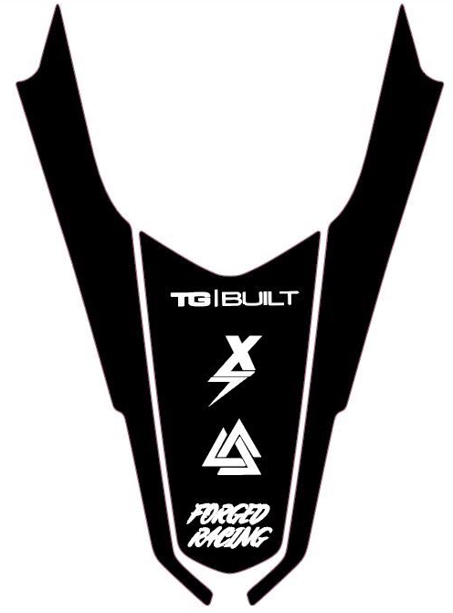 PRE DESIGNED Surron Ultra Bee Rear Fender Decals