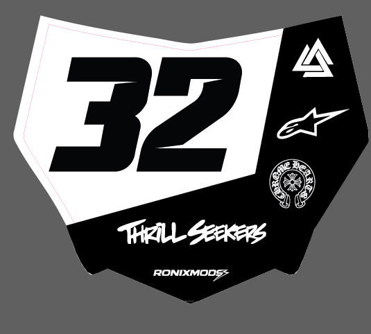 Ronix Mods Pre Design Motocutz decal