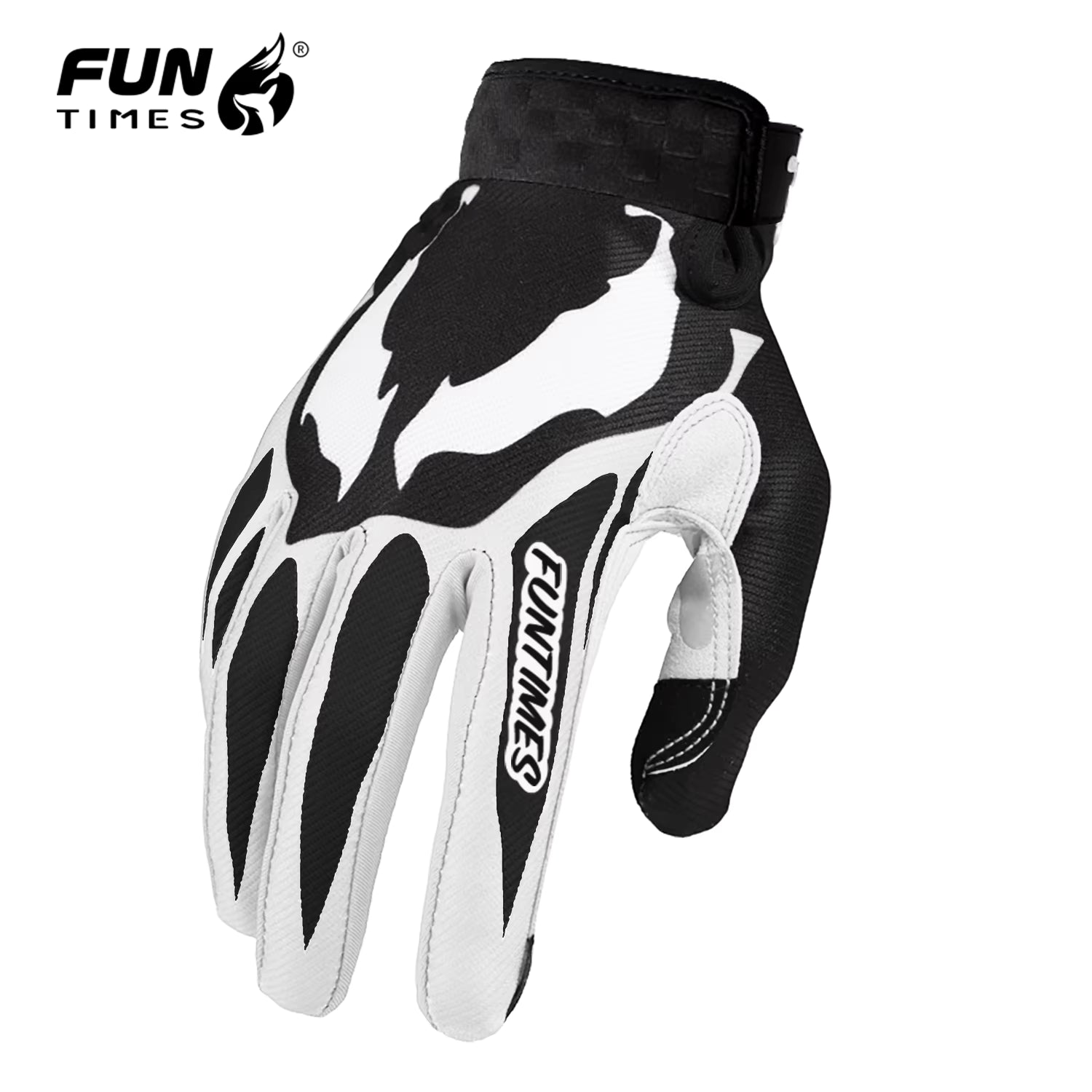 VenomTouch motorcycle and bicycle long finger riding gloves